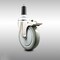 Service Caster 5 Inch 316SS Gray Poly Swivel 1-1/4 Inch Expanding Stem Caster Lock Brake SCC SCC-SS316TTLEX20S514-PPUB-114 - alternate 1